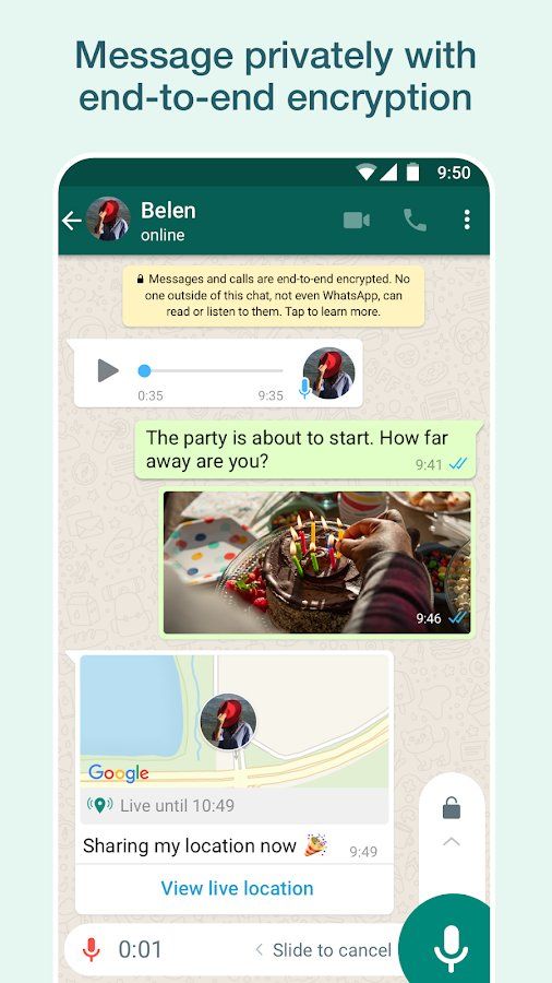 WhatsApp Chat Interface