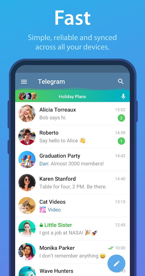 Telegram Chat Interface