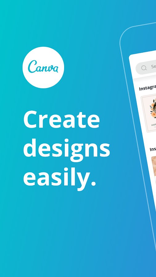 Canva Home Screen