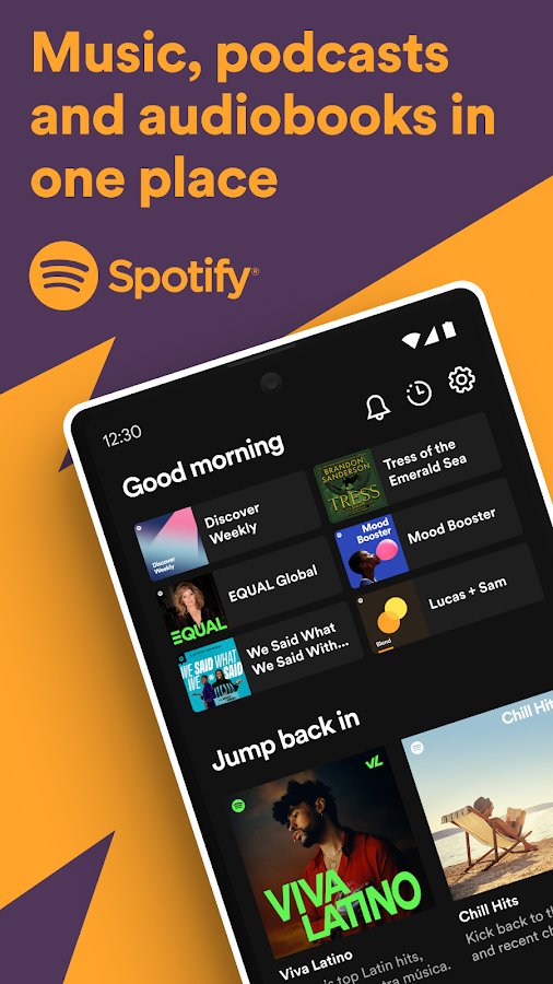 Spotify Home Screen